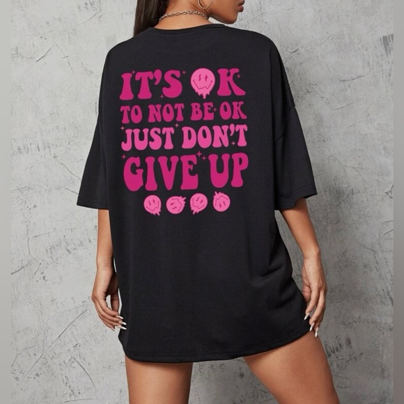 Tops - Don’t Give Up Graphic Tee